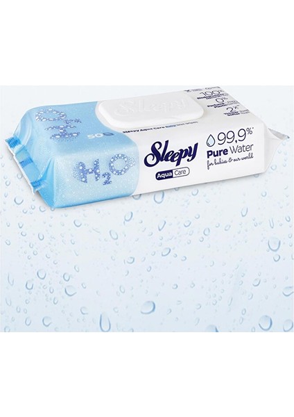 Aqua Care 50'li Islak Mendil modelleri