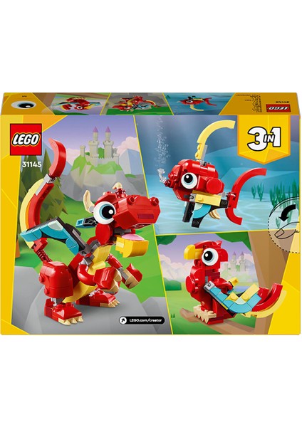 Kırmızı Ejderha 31145 modelleri