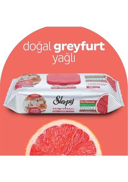 Yüzey Temizlik Süper Mutfak Havlusu Greyfurt 50 Adet modelleri