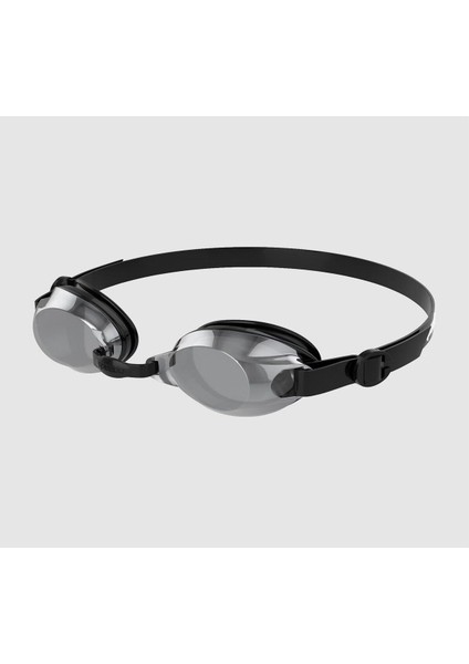 Siyah Jet Aynalı Yüzücü Gözlüğü, Konforlu ve Şık Tasarım