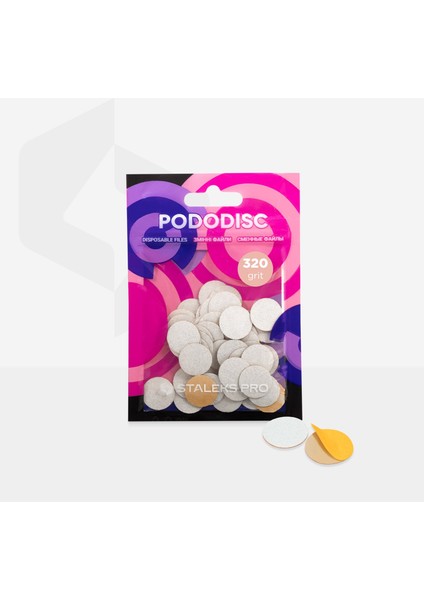 Small Pododisk Için Yedek Pedikür Törpüleri 320 Grit Yumuşak modelleri