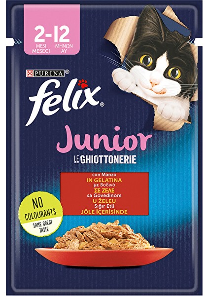 Pouch Yavru Sığır Etli 85G