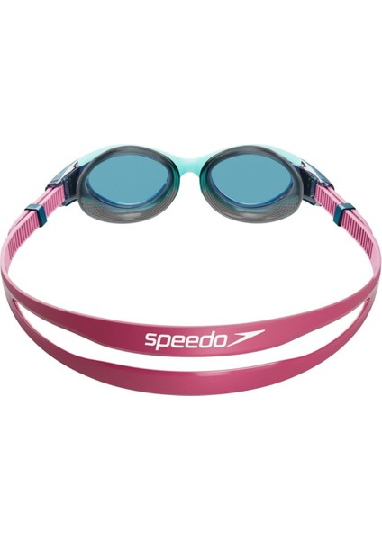 Kadın Yüzme Gözlüğü Biofuse 2. 0 Mavi- Pembe, Suya Dayanıklı ve Konforlu Tasarım modelleri