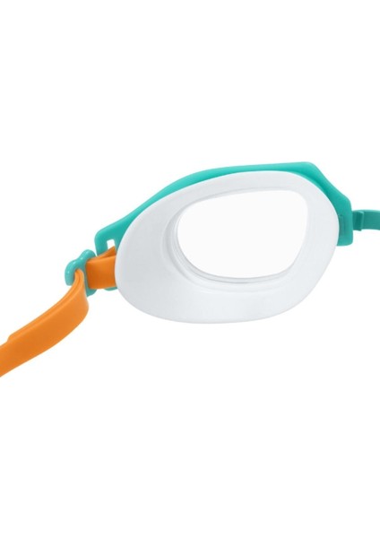 Turuncu Yüzücü Gözlük ve Kulak Burun Tıkacı Seti, 7- 14 Yaş Arası Çocuklar Için fırsatları
