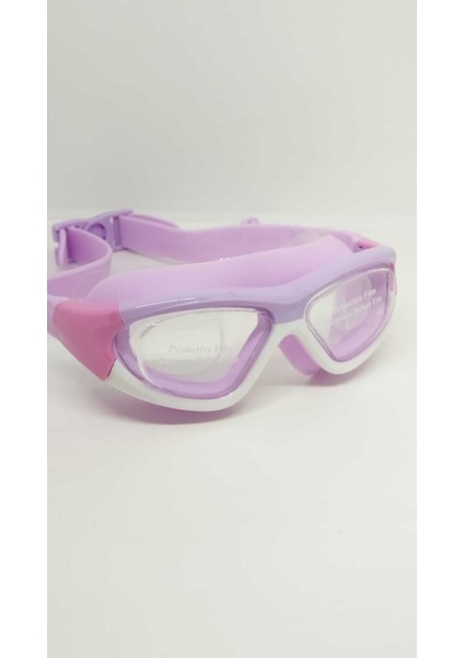 Çocuklar Için Renkli Yüzücü Maskesi, Rahat ve Dayanıklı Standart Boy