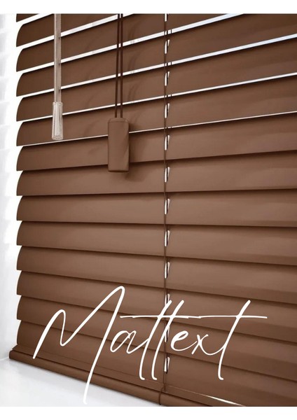 Kahverengi Alüminyum Jaluzi Perde - 25M fiyatları