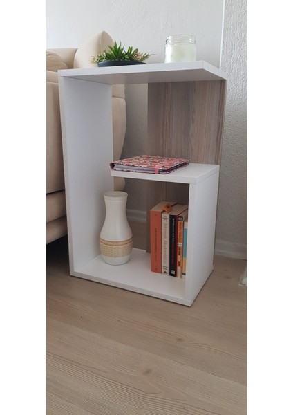 Yan Sehpa, Çok Amaçlı Sehpa,dekor ,sehpası,komodin, Ofis Sehpası,