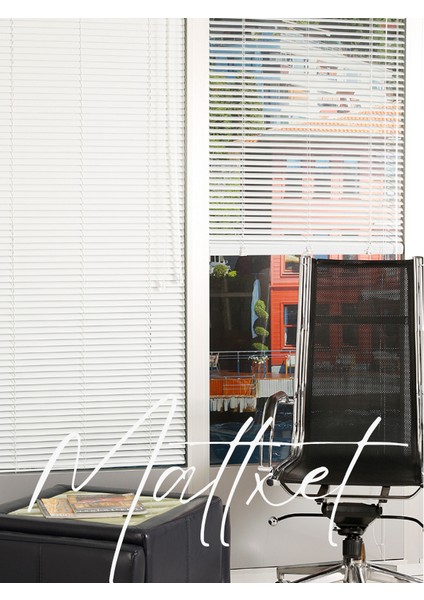 Beyaz Alüminyum Jaluzi Perde - 25M fiyatları