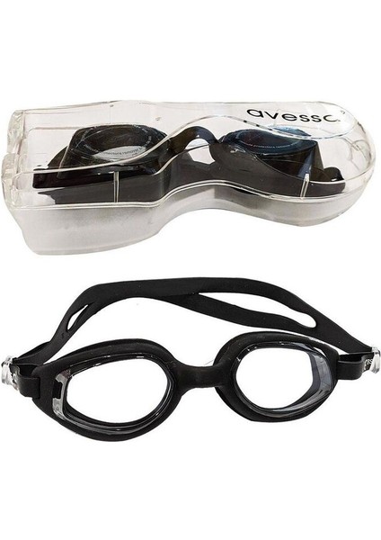 3'lü Unisex Havuz Seti, Yüzücü Gözlüğü, Bone, Kulak Burun Tıkacı, Siyah fiyatları
