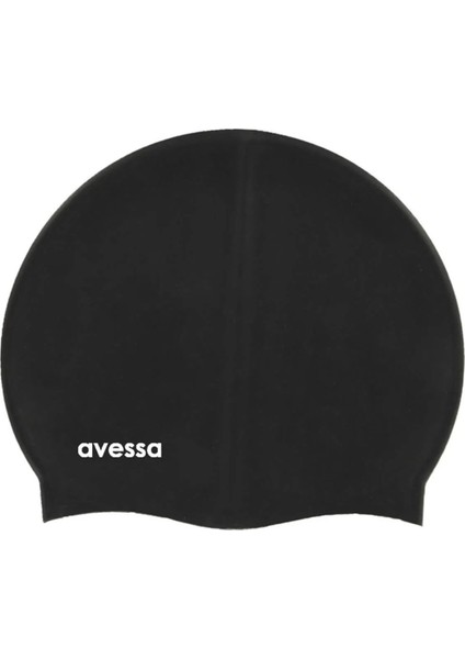 3'lü Unisex Havuz Seti, Yüzücü Gözlüğü, Bone, Kulak Burun Tıkacı, Siyah modelleri