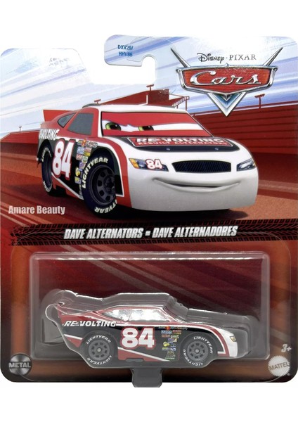 Disney Pixar Cars Dave Alternators 84 Numara Metal Araba Diecast Model