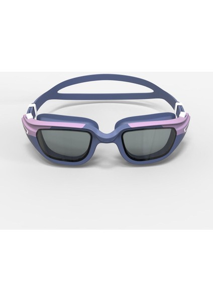 Renkli ve Şeffaf Camlı Küçük Boy Yüzücü Gözlüğü, Mavi ve Mor Detaylı, Rahat Kullanım modelleri