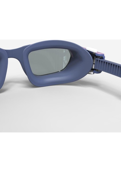 Renkli ve Şeffaf Camlı Küçük Boy Yüzücü Gözlüğü, Mavi ve Mor Detaylı, Rahat Kullanım indirimleri