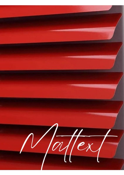 Kırmızı Alüminyum Jaluzi Perde - 25M fiyatları