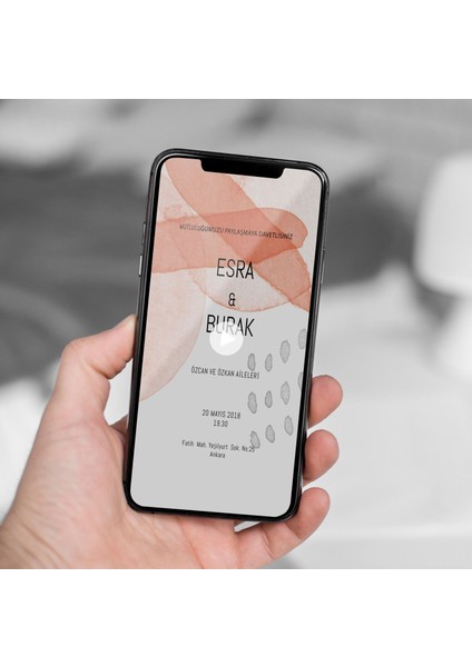 Desıgn Video Davetiye