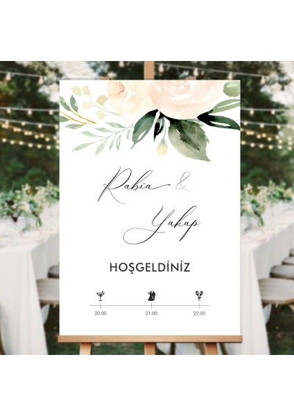 Gül Karşılama Panosu