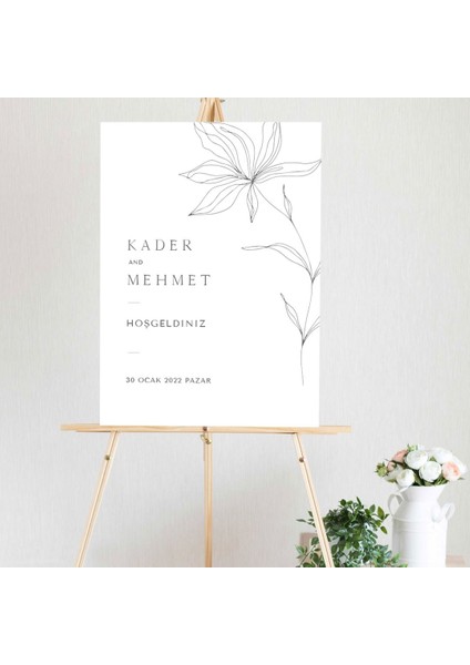 Yalın Karşılama Panosu