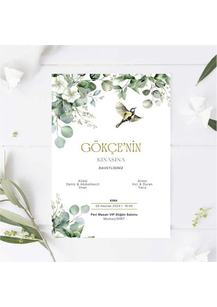 Natural Kına Kartı