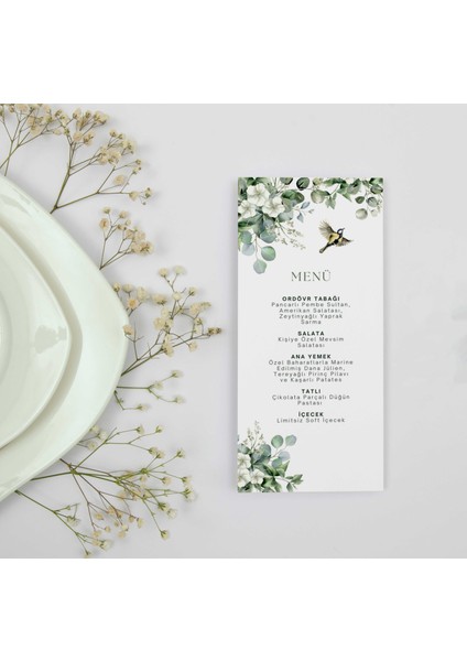 Natural Menü Kartı