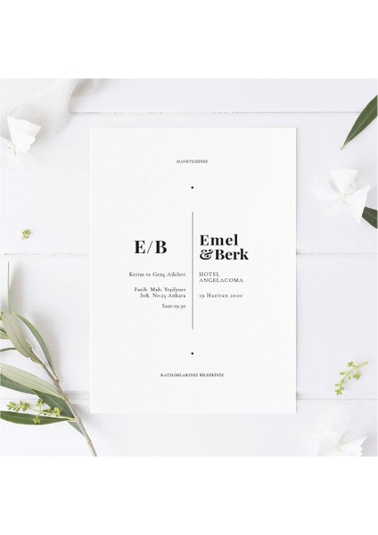 Elegance Kına Kartı