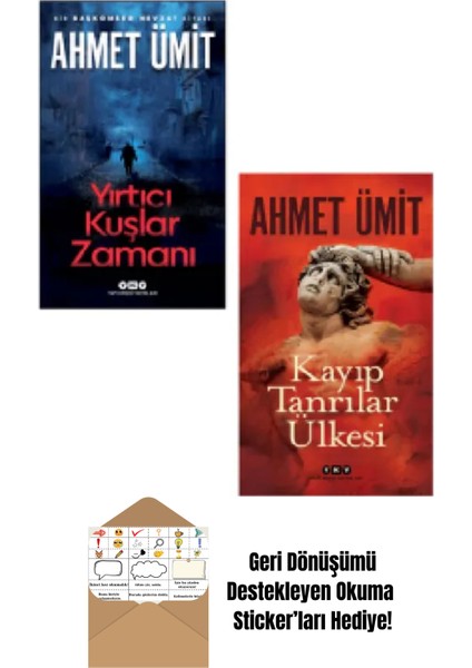 Yırtıcı Kuşlar Zamanı + Kayıp Tanrılar Ülkesi + Okuma Sticker'ları