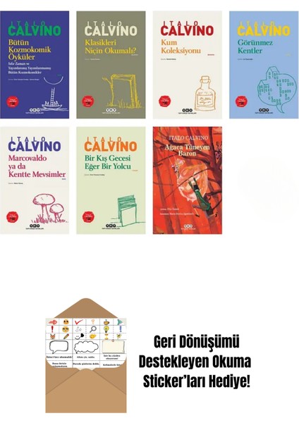 Ahmet Ümit Polisiye Romanları 7 Kitap + Okuma Sticker'ları