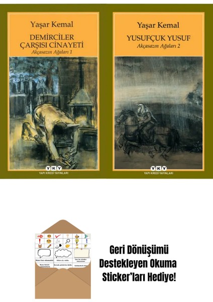 Behçet Necatigil 3 Kitap Set + Okuma Sticker'ları