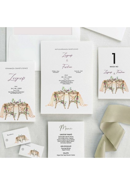 Efsunlu Şeffaf Zarflı Düğün Davetiyesi fiyatları