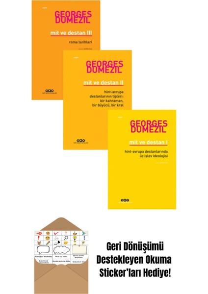Dağın Öte Yüzü 3 Kitap Set + Okuma Sticker'ları