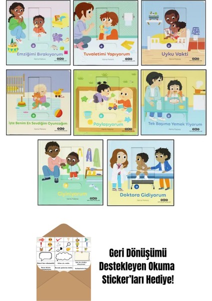 Harry Potter 6 Kitap Set + Okuma Sticker'ları