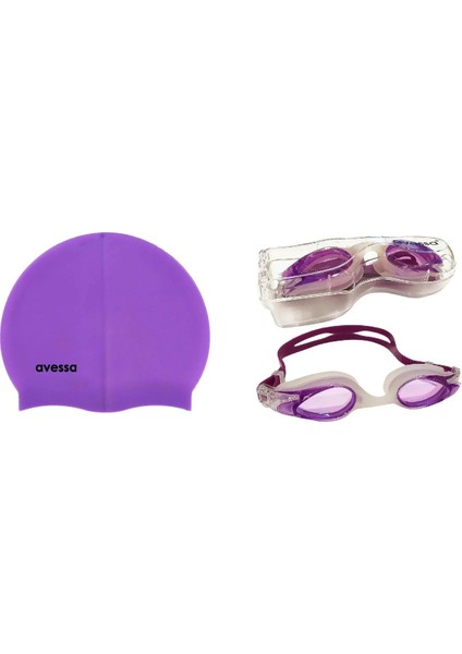 2'li Yetişkin Havuz Seti Mor, Serin ve Eğlenceli Yaz Aktiviteleri Için Ideal