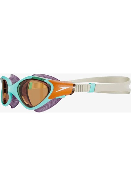 Mavi ve Turuncu Yüzücü Gözlüğü, Suya Dayanıklı, Konforlu ve Şeffaftır fiyatları