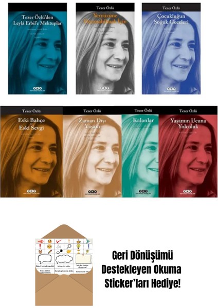 Tezer Özlü Şiir Seti + Okuma Sticker'ları