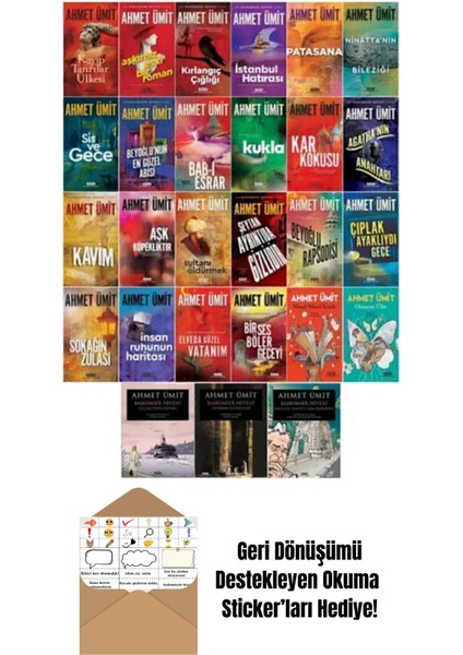 Ahmet Ümit Tüm Kitapları 27 Kitap Set