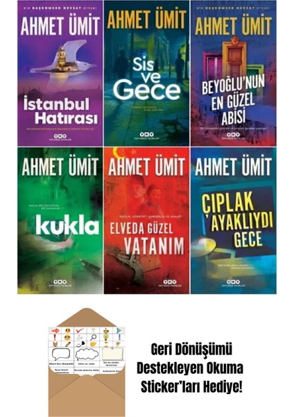 Binbir Gece Masalları Seti (6 Kitap) + Okuma Sticker'ları