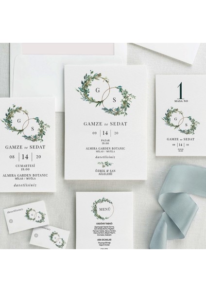 Evren Zarfsız Düğün Davetiyesi fiyatları