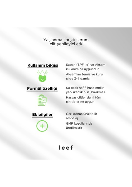 Retinol Peptide Serumu – %1 Retinol, Peptit & Centella, Cilt Sıkılığına Destek