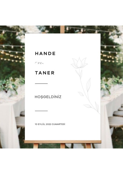 Leylak Karşılama Panosu