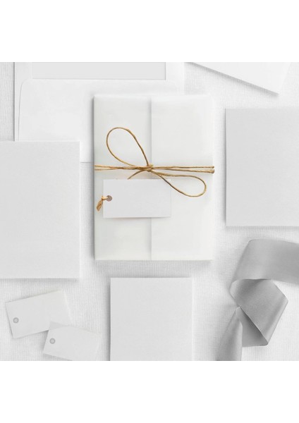 Sara Şeffaf Zarflı Düğün Davetiyesi modelleri