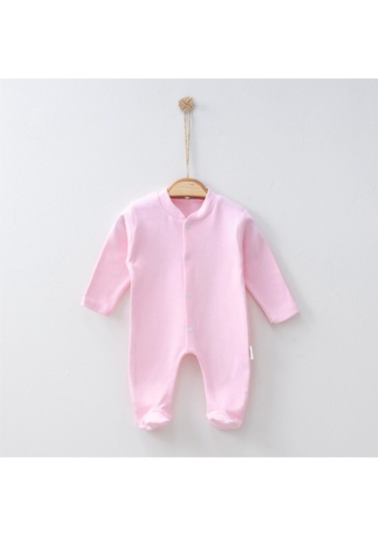 Düz Patikli %100 Pamuk Unisex Tulum