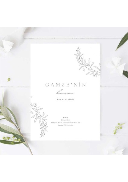 Yasemın Kına Kartı