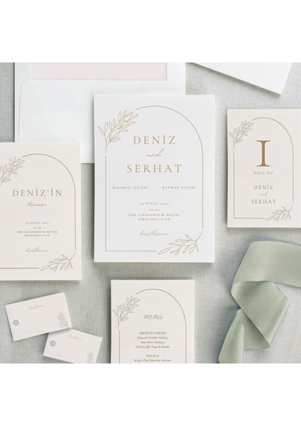 Sımple Şeffaf Zarflı Düğün Davetiyesi fiyatları