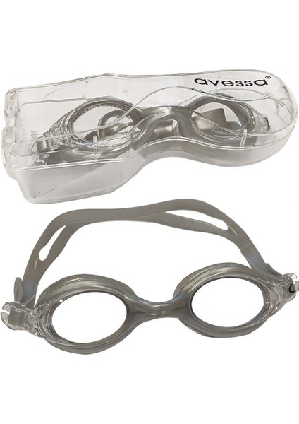 Gri Yüzücü Gözlüğü, Konforlu ve Şık Tasarım, 2548