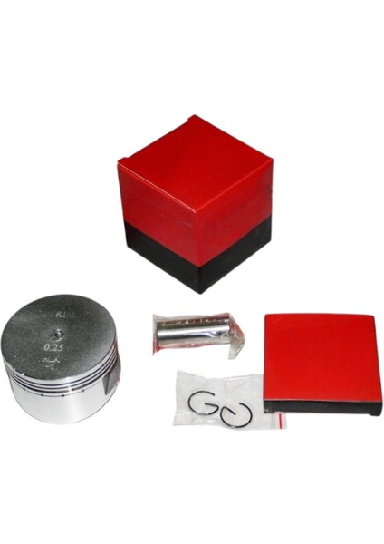 Piston Segman Seti 61,5mm Sym Hd 200 Hd 200 Ie Evo Joyride 200 Joyride 200 Ie Evo Atv 200