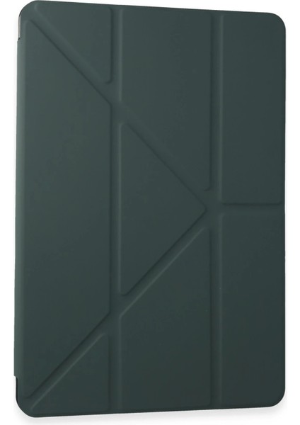 Huawei Honor Pad X9 11.5 Kılıf Kalemlikli Mars Tablet Kılıfı - Koyu Yeşil