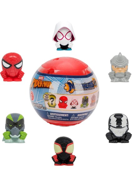 Spider-Man Örümcek Adam Mashems 5 cm Sürpriz Figür - 1 Adet