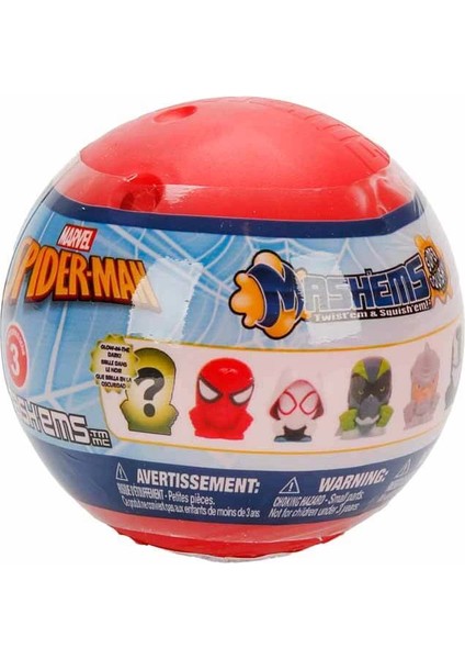 Spider-Man Örümcek Adam Mashems 5 cm Sürpriz Figür - 1 Adet