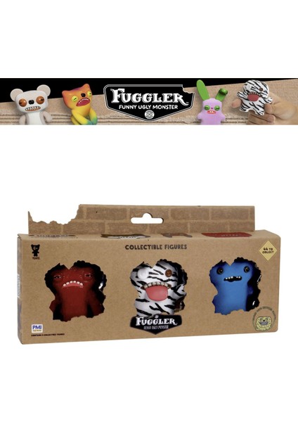 Fuggler Koleksiyon 3 Lü Figür - 6 cm - Model 11