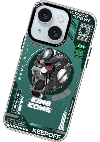 iPhone 15 Dna Magsafe Kapak - King Kong