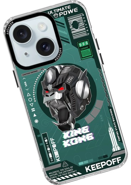 iPhone 15 Dna Magsafe Kapak - King Kong